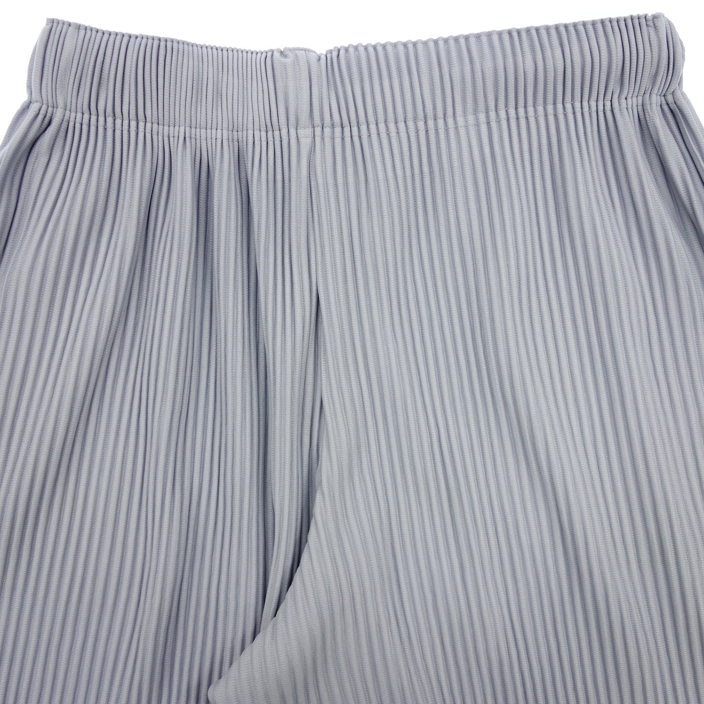 Good Condition◆Issey Miyake Homme Plisse Short Pants Pleated HP91JF126 Men's Size 3 Gray ISSEY MIYAKE HOMME PLISSE [AFB30] 