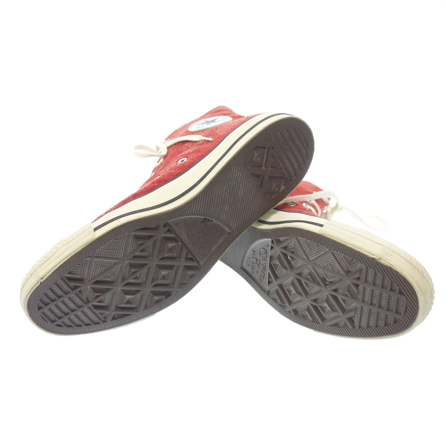 Used ◆Converse Sneakers Vintage All Star High Cut Suede Men's Size 10.5 Red CONVERSE [AFC30] 