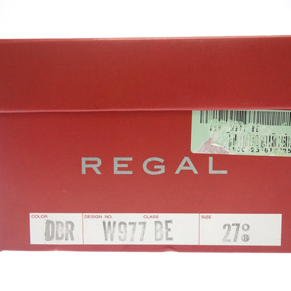 跟新品一样◆富豪流苏乐福皮鞋 W977 男士尺码 27 厘米 棕色 REGAL [AFD8] 