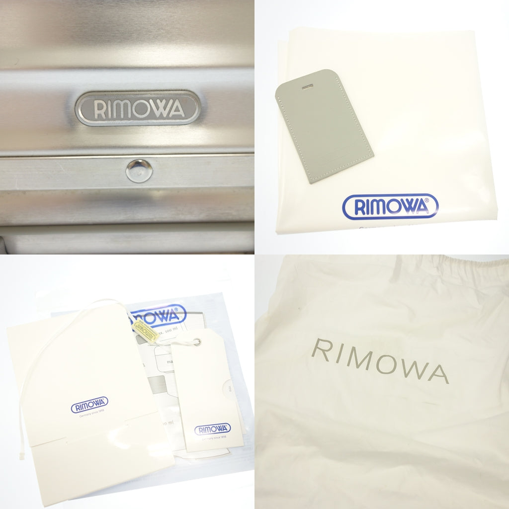 状况良好◆RIMOWA 行李箱 机舱 黄玉铝 32L 4 轮 银色 RIMOWA 