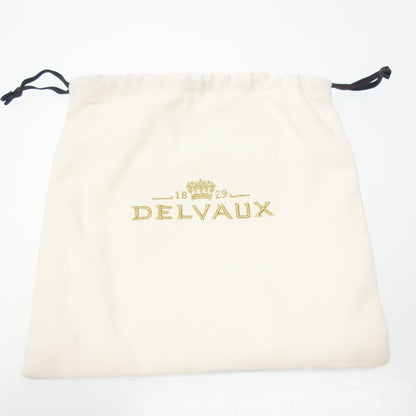 跟新的一样◆DELVAUX 钱包 D 型手拿包 通行证包 紧凑型钱包 皮革开关设计 粉色 DELVAUX [AFI8] 